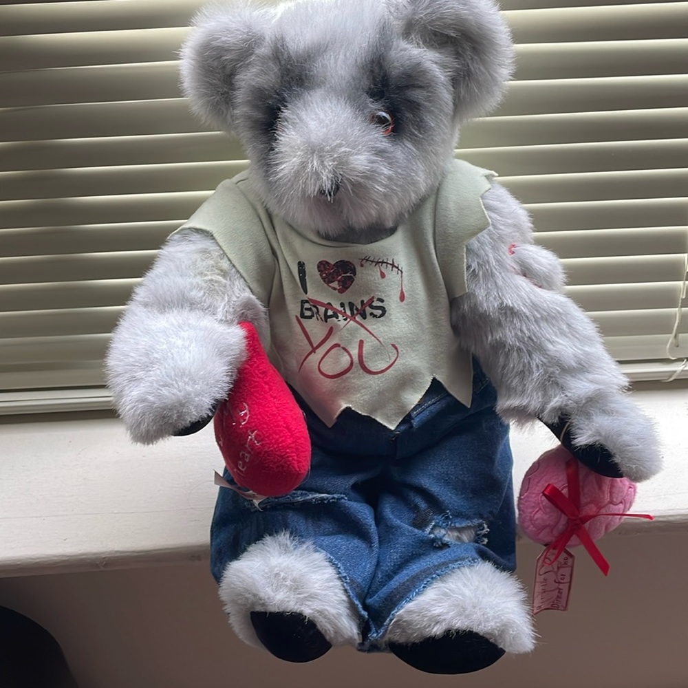 zombie teddy bear